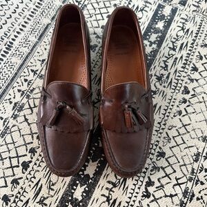 Allen Edmonds Brown Tassel Loafers